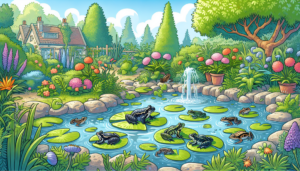 Amphibien im Gartenteich: Lebensraum schaffen und erhalten