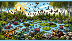 Amphibien im Gartenteich: Lebensraum schaffen und erhalten